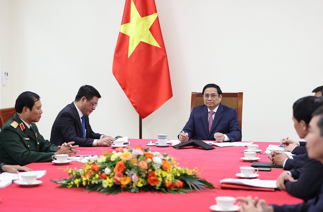 Thủ tướng Phạm Minh Chính điện đàm với Thủ tướng Trung Quốc Lý Khắc Cường - Ảnh 3.