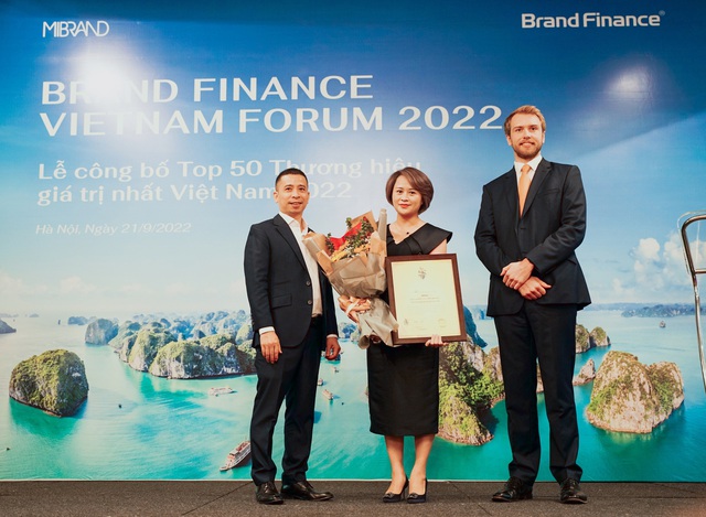 VPBank xếp hạng 11 trong Top 50 thương hiệu giá trị nhất Việt Nam 2022 - Ảnh 1.