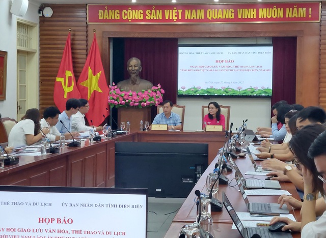 Họp báo Ngày hội giao lưu VHTT&DL vùng biên giới Việt Nam – Lào - Ảnh 1.