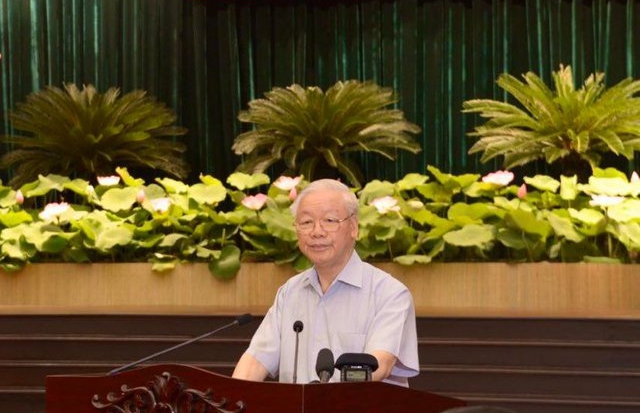 Toàn văn phát biểu của Tổng Bí thư Nguyễn Phú Trọng tại buổi làm việc với Thành ủy TPHCM - Ảnh 1.