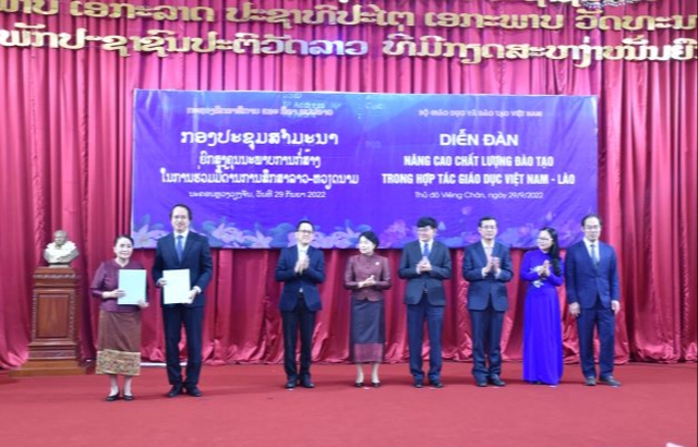 Nâng cao chất lượng đào tạo trong hợp tác giáo dục Việt Nam-Lào - Ảnh 1.