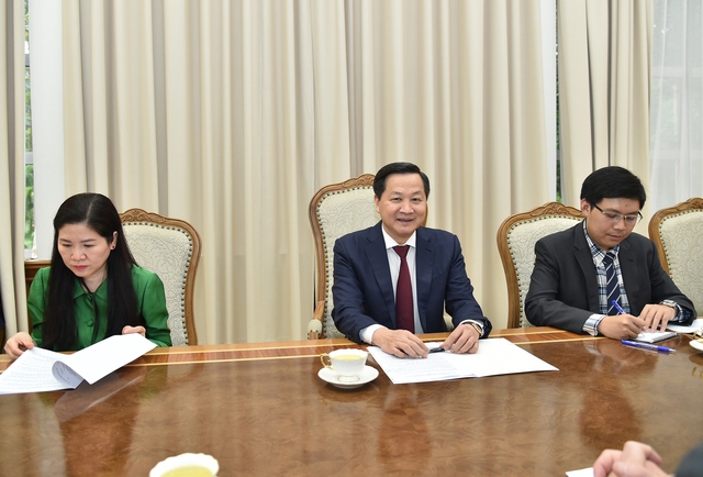 Phó Thủ tướng Lê Minh Khái tiếp CEO Hiệp hội Công nghiệp bán dẫn Hoa Kỳ - Ảnh 5.