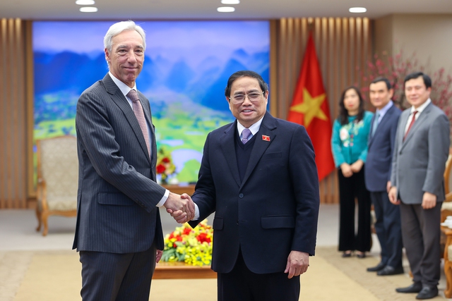 Thủ tướng Phạm Minh Chính tiếp Bộ trưởng Ngoại giao Bồ Đào Nha - Ảnh 1.