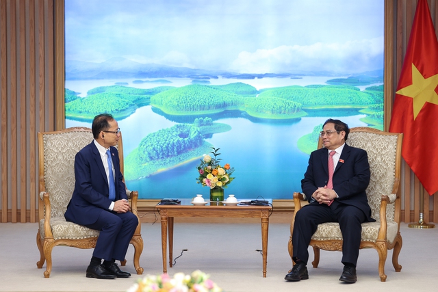 Thủ tướng Phạm Minh Chính tiếp Đại sứ Campuchia kết thúc nhiệm kỳ công tác - Ảnh 2.