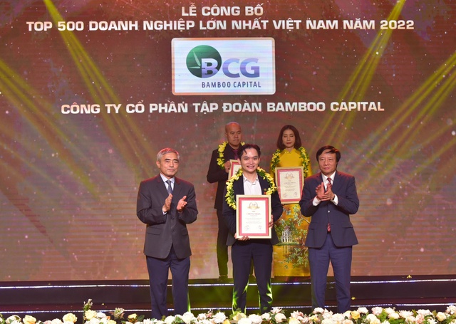 Tập đoàn Bamboo Capital 6 năm liên tiếp góp mặt trong Top 500 doanh nghiệp lớn nhất Việt Nam - Ảnh 1.