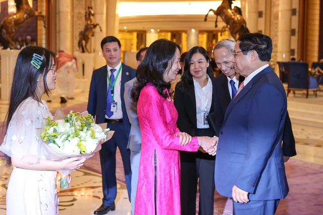 Thủ tướng Phạm Minh Chính tới Thủ đô Riyadh, bắt đầu chuyến công tác tại Saudi Arabia - Ảnh 5.