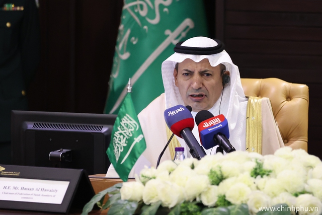 Thủ tướng Phạm Minh Chính: Sẵn sàng chào đón và tạo mọi điều kiện cho các nhà đầu tư Saudi Arabia - Ảnh 3. Thủ tướng Phạm Minh Chính: Sẵn sàng chào đón và tạo mọi điều kiện cho các nhà đầu tư Saudi Arabia - Ảnh 3.