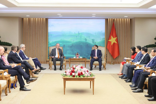 Thủ tướng Phạm Minh Chính tiếp Thủ hiến bang Hạ Saxony của Đức - Ảnh 2.