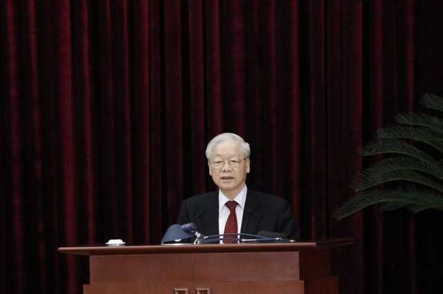 Phát biểu của đồng chí Tổng Bí thư Nguyễn Phú Trọng bế mạc Hội nghị Trung ương 8 khoá XIII  - Ảnh 1.
