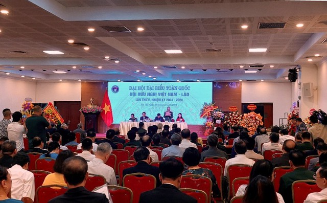 Đại hội Đại biểu toàn quốc Hội Hữu nghị Việt Nam - Lào - Ảnh 2.