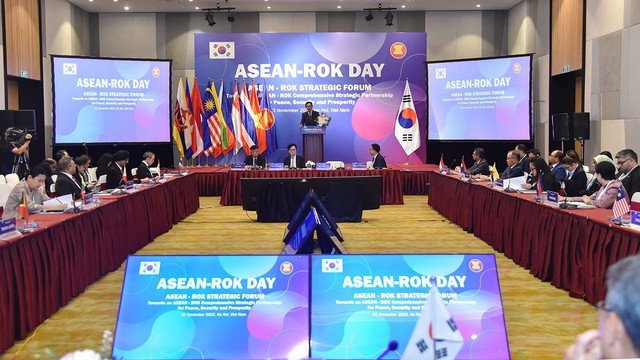 Khai mạc Diễn đàn chiến lược ASEAN-Hàn Quốc - Ảnh 1.
