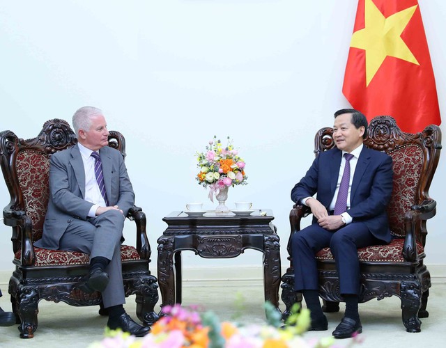 Phó Thủ tướng Lê Minh Khái tiếp Giám đốc điều hành Công ty Warburg Pincus, Hoa Kỳ - Ảnh 2.