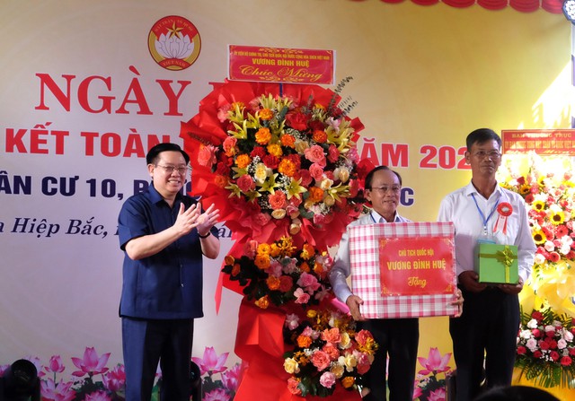 Chủ tịch Quốc hội dự Ngày hội Đại đoàn kết dân tộc tại Đà Nẵng- Ảnh 2.