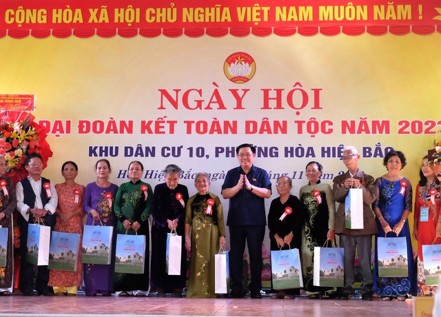 Chủ tịch Quốc hội dự Ngày hội Đại đoàn kết dân tộc tại Đà Nẵng- Ảnh 3.