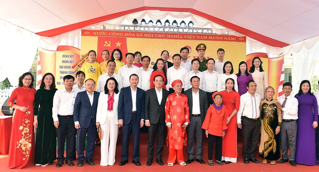 Phó Thủ tướng Trần Lưu Quang dự Ngày hội Đại đoàn kết toàn dân tộc tại Thanh Hóa- Ảnh 5.