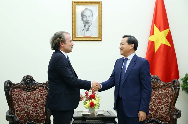 Phó Thủ tướng Lê Minh Khái tiếp Giám đốc điều hành Tập đoàn Rosen Partner LLC, Hoa Kỳ - Ảnh 1.