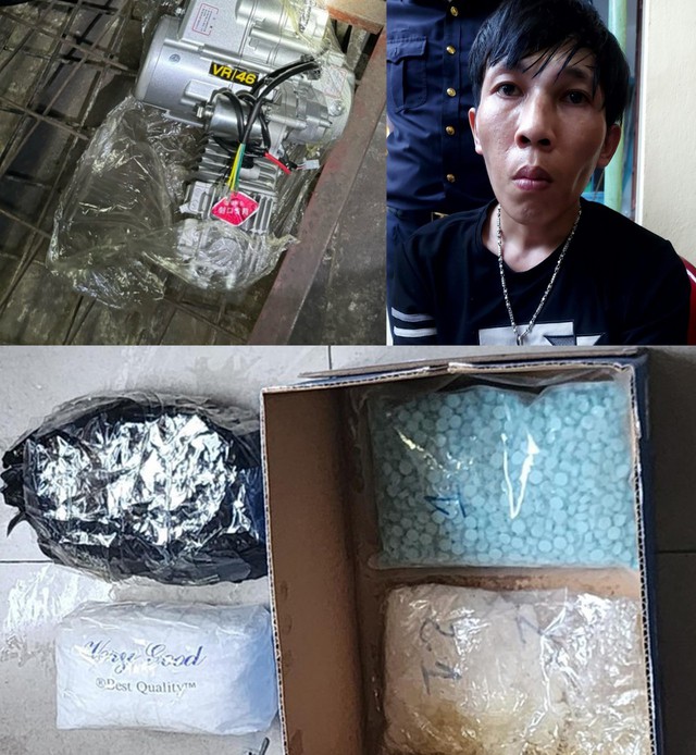 Cục Hải quan tỉnh Quảng Trị phối hợp triệt phá ma túy giấu tinh vi trong lốc xe máy- Ảnh 1.