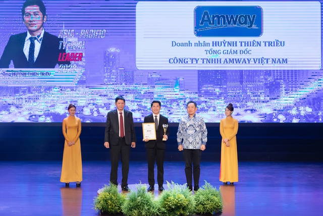 Amway Việt Nam lập cú đúp giải thưởng Thương hiệu Tiêu biểu châu Á - Thái Bình Dương 2023- Ảnh 1.