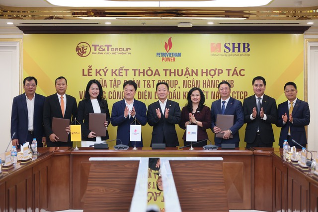 T&T Group, SHB và PV Power ký kết thỏa thuận hợp tác toàn diện- Ảnh 1.