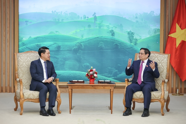 Thủ tướng Phạm Minh Chính tiếp Phó Thủ tướng, Bộ trưởng Bộ Ngoại giao Lào- Ảnh 2.