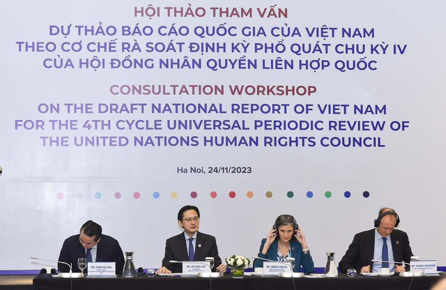 Việt Nam rất coi trọng tiến trình cơ chế rà soát định kỳ phổ quát về quyền con người- Ảnh 1.
