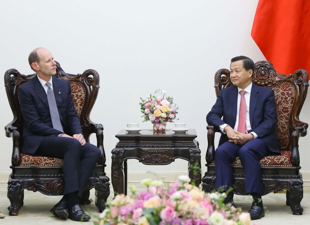 Phó Thủ tướng Lê Minh Khái tiếp Tổng Giám đốc Tập đoàn ANZ- Ảnh 2.
