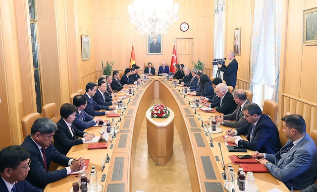 Chủ tịch Quốc hội Thổ Nhĩ Kỳ: Chuyến thăm của Thủ tướng Phạm Minh Chính có ý nghĩa lịch sử- Ảnh 3.