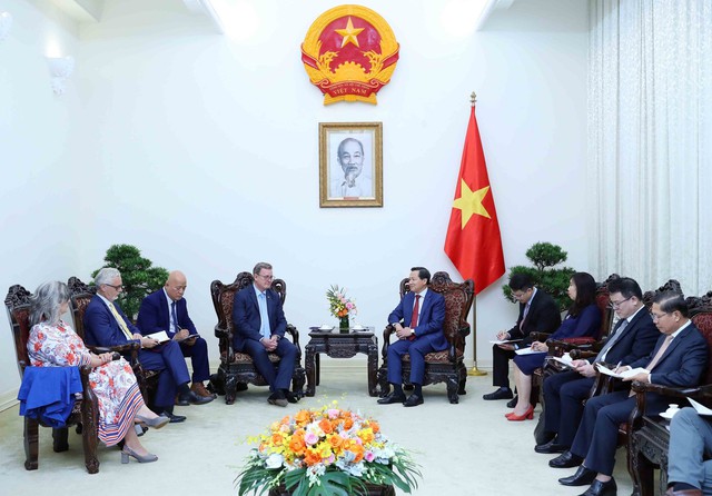 Phó Thủ tướng Lê Minh Khái tiếp Thủ hiến Bang Thuringia, Cộng hòa Liên bang Đức