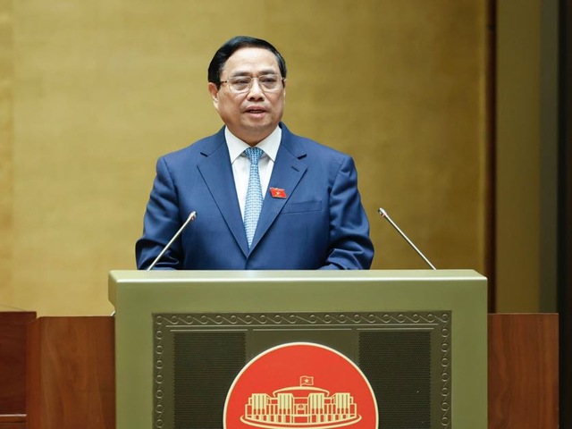 Báo cáo giải trình và trả lời chất vấn do Thủ tướng Phạm Minh Chính trình bày tại kỳ họp thứ 6, Quốc hội Khoá XV - Ảnh 1.