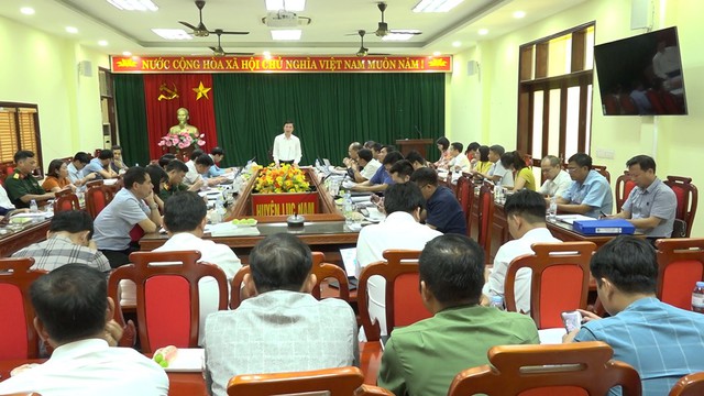 Lục Nam: Tập trung thực hiện các chỉ tiêu theo bộ tiêu chí huyện nông thôn mới - Ảnh 1.