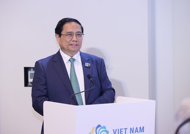 Thủ tướng chủ trì sự kiện huy động tài chính thực hiện cam kết của Việt Nam về biến đổi khí hậu- Ảnh 2.