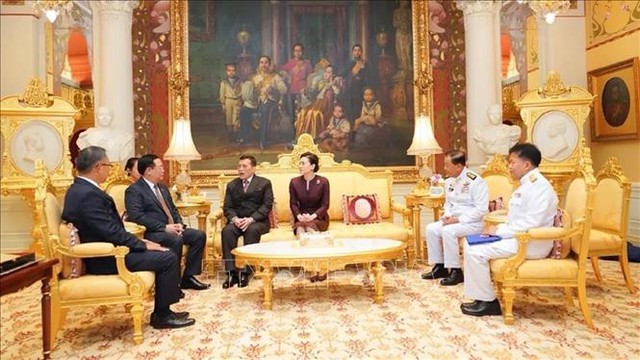 Chủ tịch Quốc hội kết thúc tốt đẹp chuyến công tác tới Lào và Thái Lan- Ảnh 4.