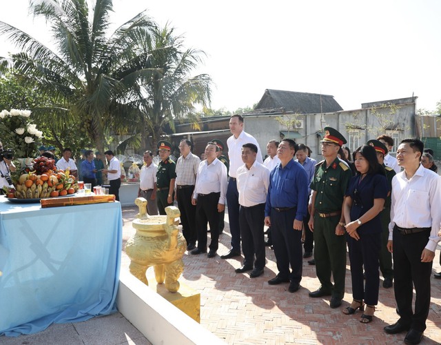 Trưởng Ban Tuyên giáo Trung ương dự Lễ khởi công xây dựng nhà tình nghĩa tại Tây Ninh- Ảnh 1.