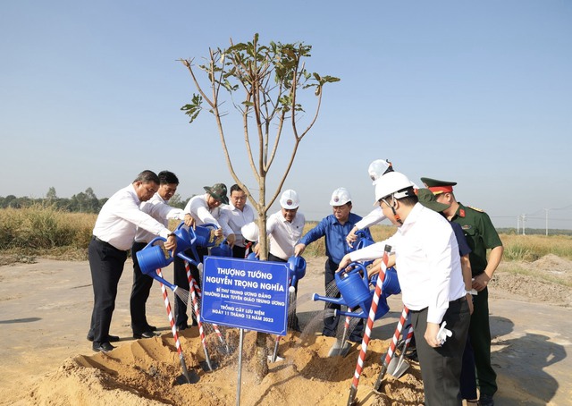 Trưởng Ban Tuyên giáo Trung ương dự Lễ khởi công xây dựng nhà tình nghĩa tại Tây Ninh- Ảnh 3.