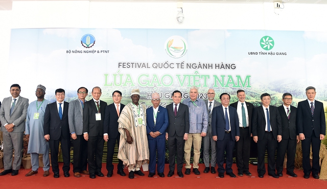 Phó Thủ tướng tiếp các đoàn quốc tế dự Festival lúa gạo 2023- Ảnh 2.