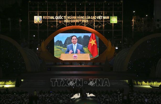Khai mạc Festival quốc tế ngành hàng lúa gạo Việt Nam năm 2023- Ảnh 1.
