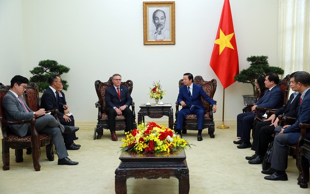 Phó Thủ tướng Trần Hồng Hà tiếp Phó Chủ tịch tập đoàn Dell- Ảnh 2.