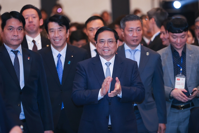 Thủ tướng Phạm Minh Chính: Việt Nam-Nhật Bản cùng nhau hợp tác, kiến tạo tương lai- Ảnh 1.