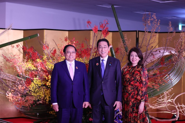 Chùm ảnh: Thủ tướng Phạm Minh Chính dự Lễ thắp đèn kỷ niệm 50 năm quan hệ ASEAN-Nhật Bản- Ảnh 1.