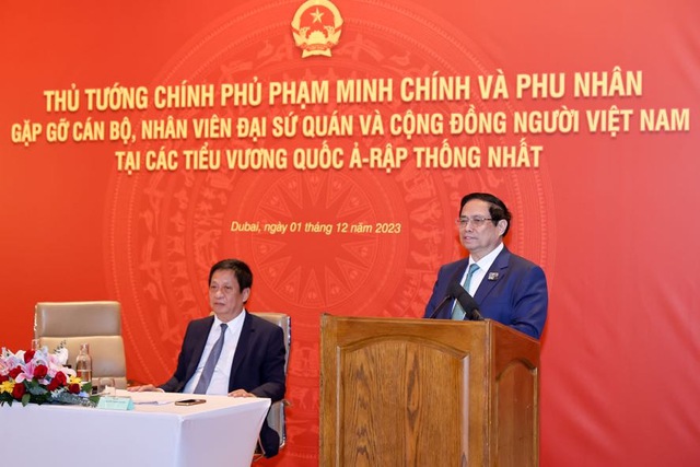 Thủ tướng Phạm Minh Chính: Mong cộng đồng kiều bào tại UAE ngày càng lớn mạnh- Ảnh 7.