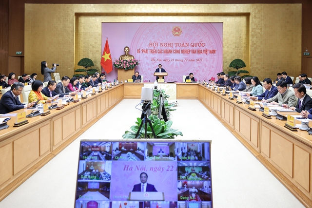 Thủ tướng Phạm Minh Chính: Không có giới hạn với không gian sáng tạo, phát triển công nghiệp văn hóa- Ảnh 1.