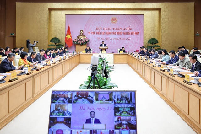 TỔNG THUẬT: Hội nghị toàn quốc về phát triển các ngành công nghiệp văn hóa Việt Nam- Ảnh 1.