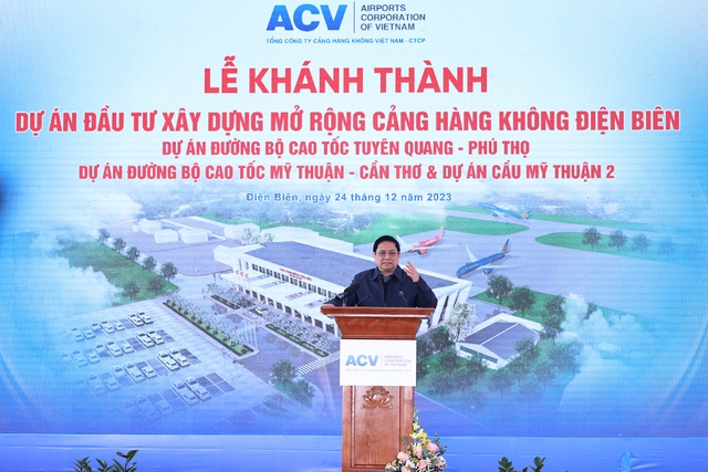 Thủ tướng Phạm Minh Chính tuyên bố khánh thành 4 dự án giao thông quan trọng- Ảnh 2.