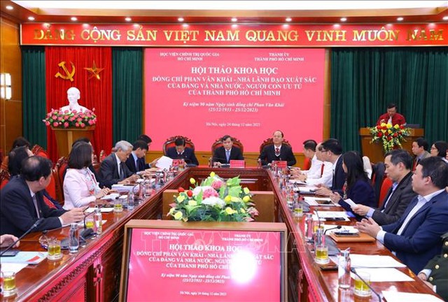 Cố Thủ tướng Phan Văn Khải – Nhà lãnh đạo xuất sắc của Đảng và Nhà nước- Ảnh 1.
