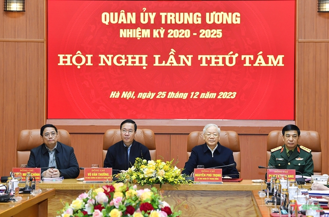 Tổng Bí thư Nguyễn Phú Trọng chủ trì Hội nghị Quân ủy Trung ương- Ảnh 2.