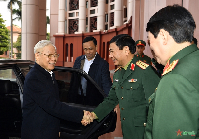 Tổng Bí thư Nguyễn Phú Trọng chủ trì Hội nghị Quân ủy Trung ương- Ảnh 3.