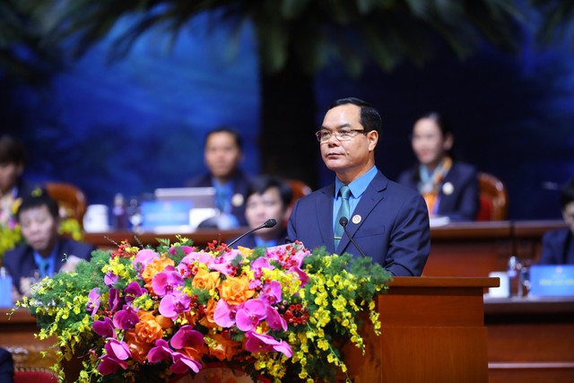 Ông Nguyễn Đình Khang tái đắc cử Chủ tịch Tổng LĐLĐ Việt Nam- Ảnh 2.