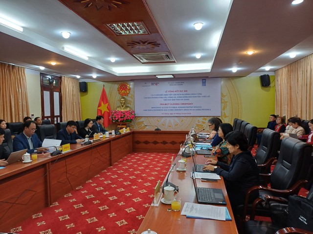 UNDP hỗ trợ đưa dịch vụ công trực tuyến tới vùng sâu, vùng xa tại Hà Giang- Ảnh 1.