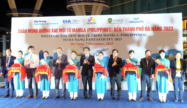 Đà Nẵng đón chuyến bay đầu tiên từ Manila, Philippines- Ảnh 2.