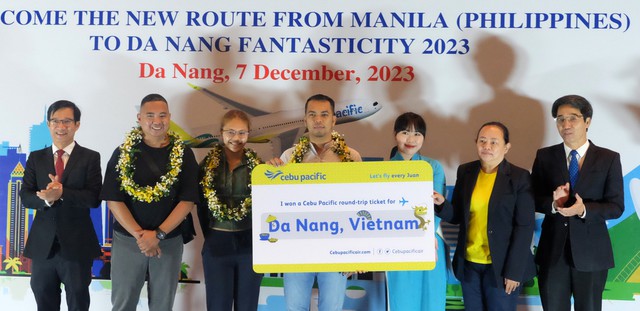 Đà Nẵng đón chuyến bay đầu tiên từ Manila, Philippines- Ảnh 3.